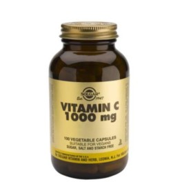 Solgar Vitamina C 1000 mg, 100 cápsulas vegetales