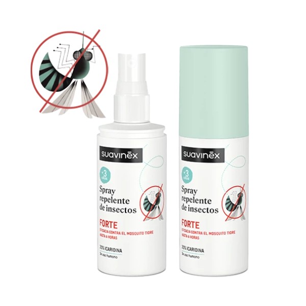 Suavinex Spray Repelente de Insectos Forte, 100 ml | Farmaconfianza