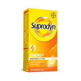 Supradyn Energy 30 comprimidos efervescentes | Compra Online