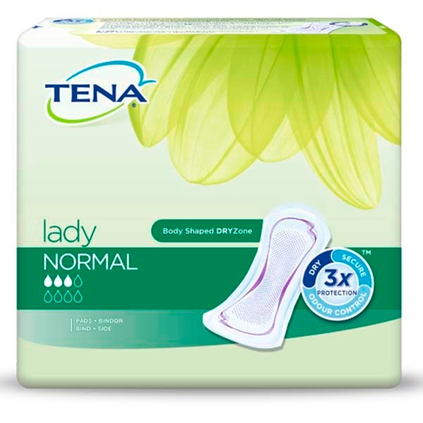 Tena Lady Normal Compresa, 24 unidades|Farmaconfianza