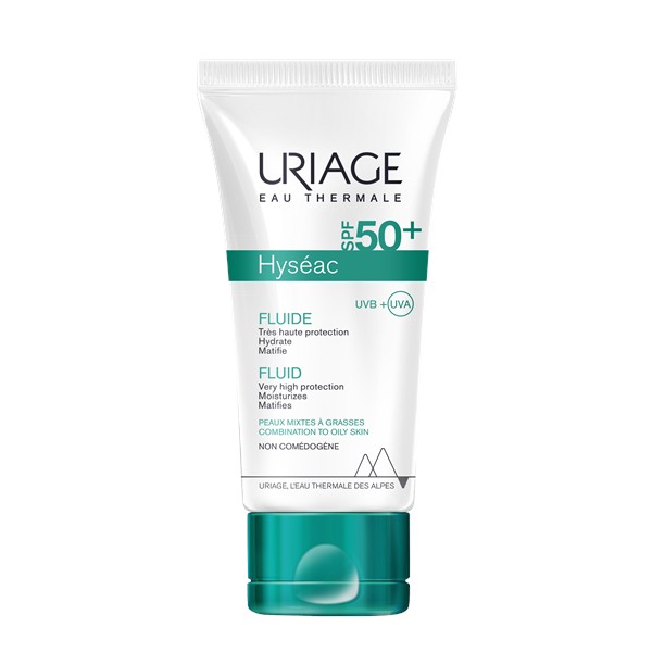 Uriage Hyseac Fluido Matificante SPF50+, 50 ml