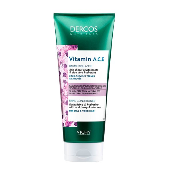 Vichy Dercos Nutrients Acondicionador Vitaminas A-C-E 200ml | Farmaconfianza | Farmacia Online