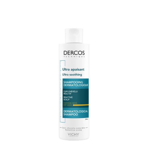 Vichy Dercos Technique Champú Ultra Calmante Cabello Seco 200 ml | Compra Online