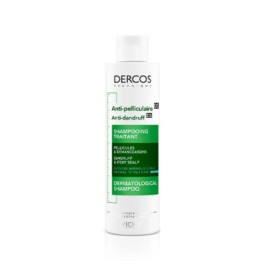 Vichy Dercos Champú Anticaspa Cabello Normal a Graso, 200 ml