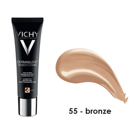 Vichy Dermablend Corrección 3D Fondo de Maquillaje tono Bronze, 30 ml