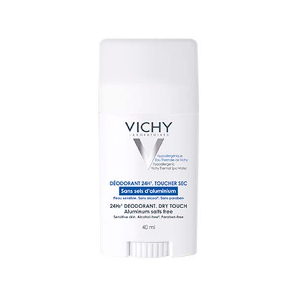 Vichy Desodorante 24H Sin Sales de Aluminio Stick, 40 ml |Farmaconfianzag