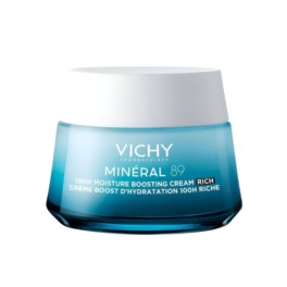Vichy Mineral 89 Crema Rica Hidratante 100 hs, 50 ml