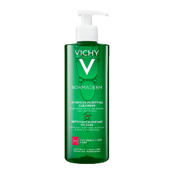 Vichy Normaderm Gel Limpiador Profundo 400 ml | Compra Online