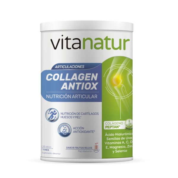 Vitanatur Collagen Antiox Plus sabor Frutos Rojos | Farmaconfianza