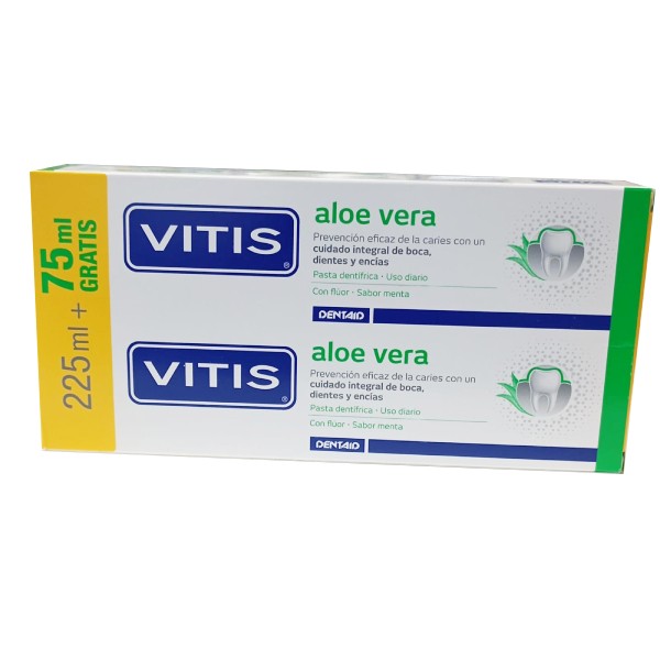 Vitis Aloe Vera Pasta Dental Duplo 2 x 150 ml | Compra Online