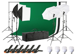 M01 KIT ILUMINACION ESTUDIO FOTO Y GRABACION