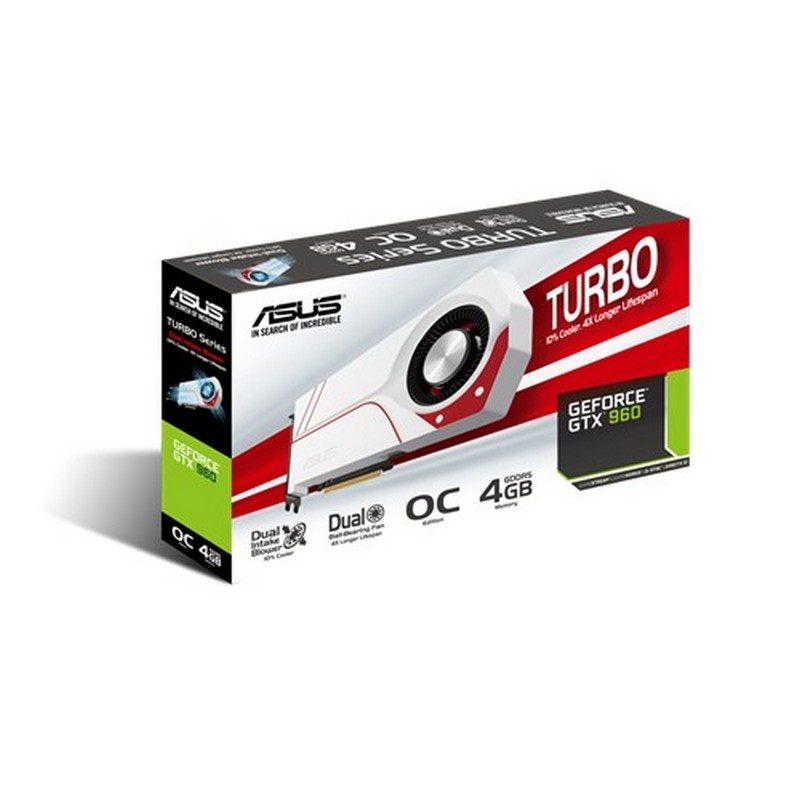 ASUS TURBO-GTX960-OC-4GD5 NVIDIA GeForce GTX 960 4GB - Ítem3