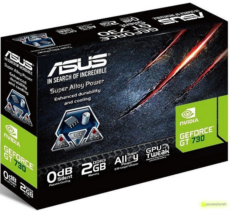 ASUS GT730-SL-2GD3-BRK NVIDIA GeForce GT 730 2GB - Ítem4