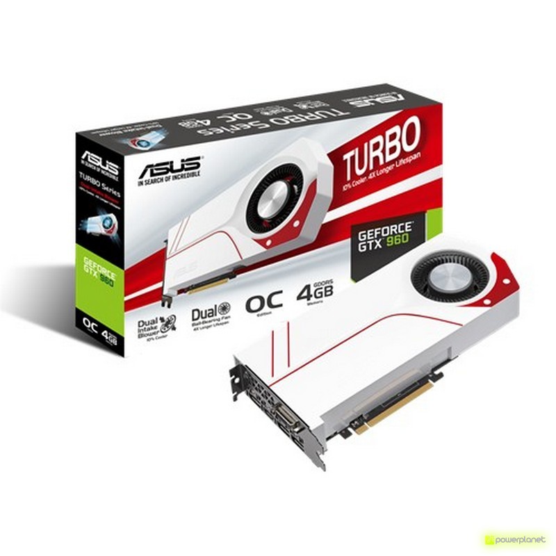 ASUS TURBO-GTX960-OC-4GD5 NVIDIA GeForce GTX 960 4GB