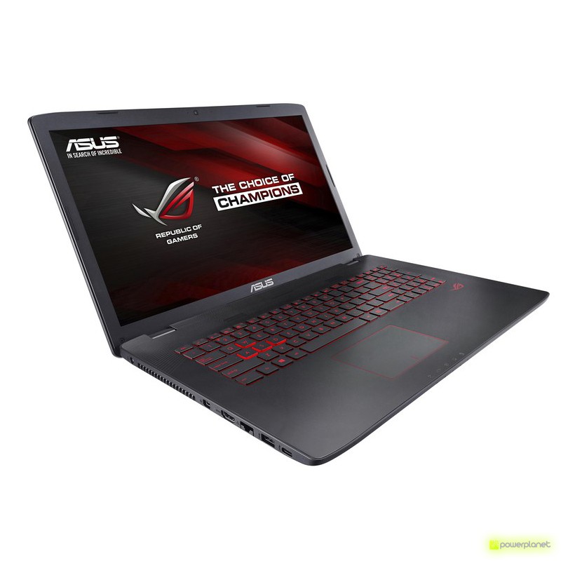 Portátil ASUS GL752VW-T4065D - Intel I7-6700 HQ/16GB/1TB/GTX960M/17.3 - Ítem2