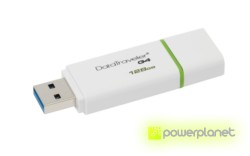 Kingston Technology DataTraveler G4 128GB 128GB USB 3.0 Verde, Branco unidade de memória USB - Item2