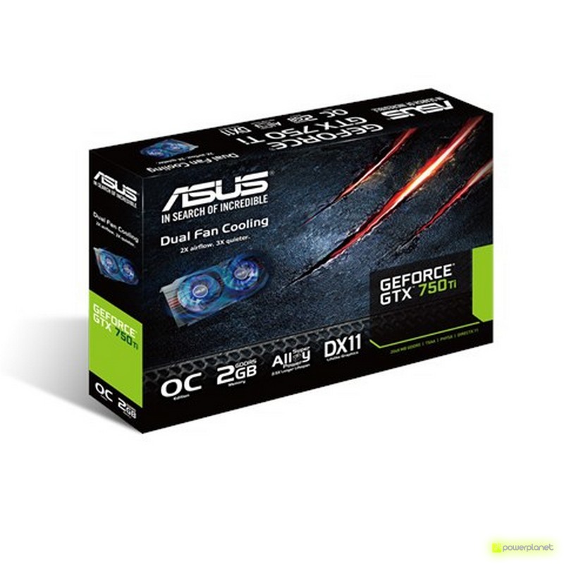 ASUS GTX750TI-OC-2GD5 NVIDIA GeForce GTX 750 Ti 2GB - Ítem4