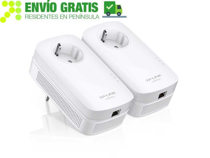 TP-Link TL-PA8010P KIT Powerline Passthrough Starter Kit Gigabit AV1200