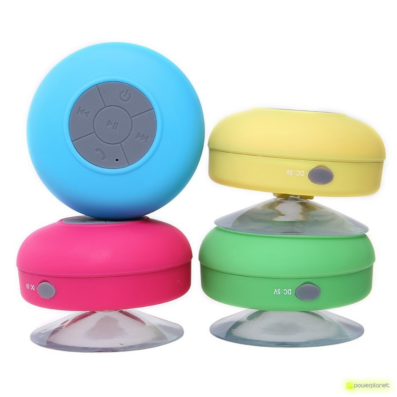 Alta-vozes Bluetooth Banho impermeável com Ventosa mãos livres BTS-06 - Item3