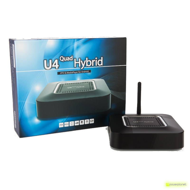 U4 Quad Hybrid Android TV Box 1GB/8GB - Ítem4