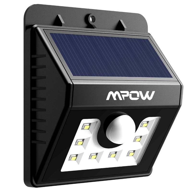 Aplique LED Solar Mpow con Sensor Movimiento MSL5