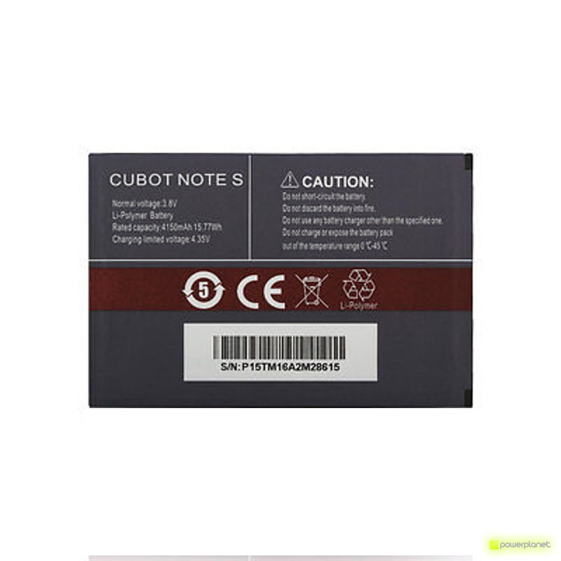 Batería Cubot Note S