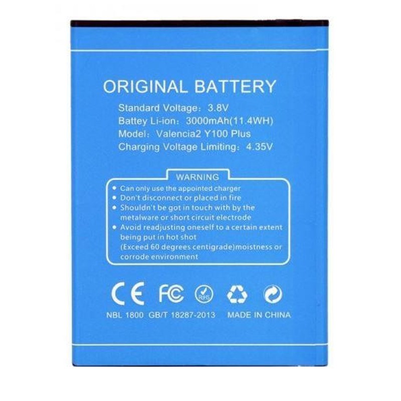 comprar batería doogee Doogee Valencia 2 Y100 Plus