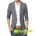 Blazer Exclusive de Linen Cinza - Homen - Item