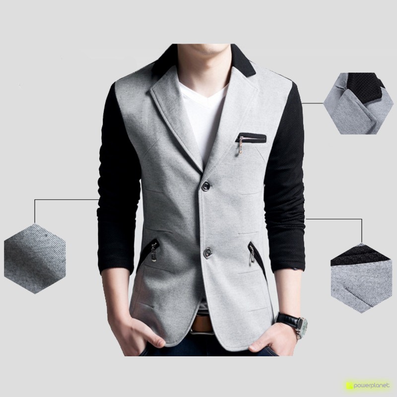 Blazer Seasons Gris - Hombre - Ítem3