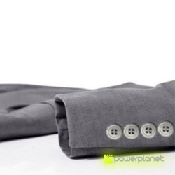 Blazer Slim Fit Casual Gris - Hombre - Ítem4