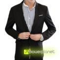 Blazer Preta Slim Fit - Item