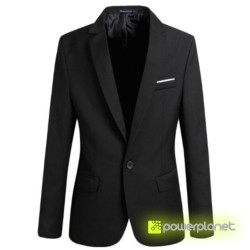 Blazer Preta Slim Fit - Item1