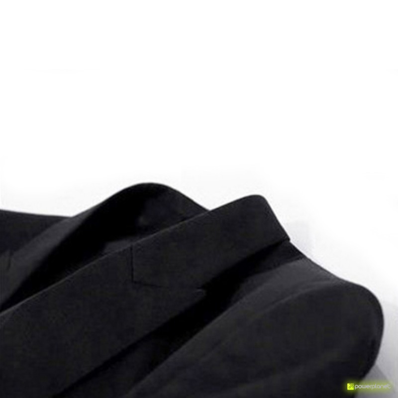 Blazer Slim Fit Casual Preto - Homen - Item4