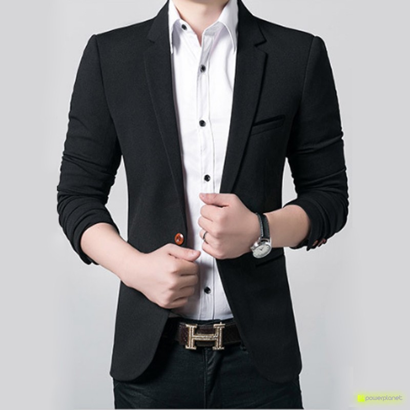 Blazer The Line Preto - Homen - Item1