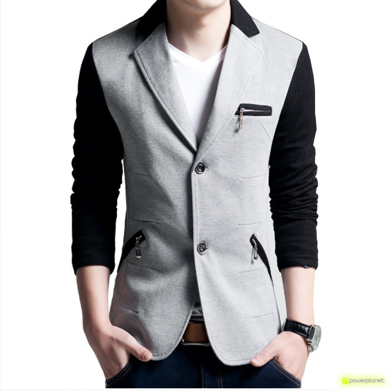 Blazer Seasons Gris - Hombre