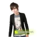 Blazer Slim Fit Casual Preto - Homen - Item