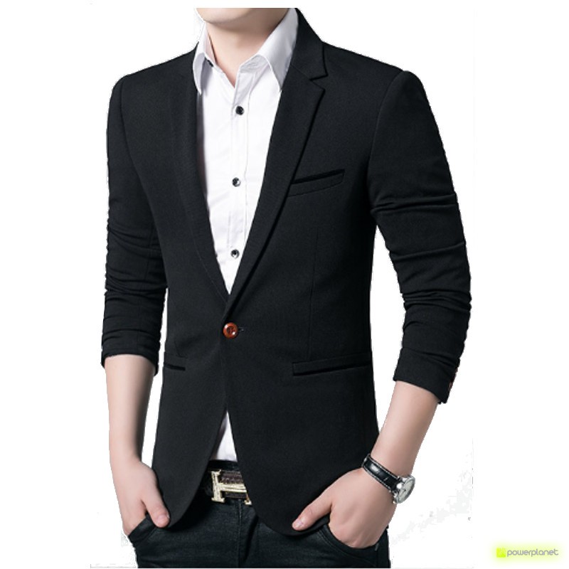 Blazer The Line Preto - Homen