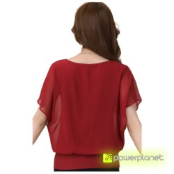 Blusa Roja Murciélago - Ítem1