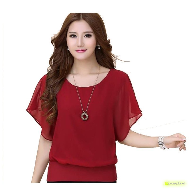 Blusa Roja Murciélago - Ítem2