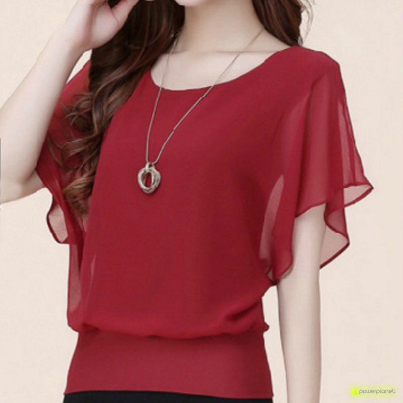 Blusa Roja Murciélago - Ítem3