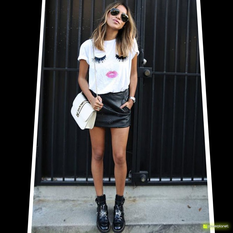Camiseta Print Beautiful Blanca - Ítem3