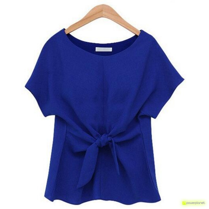 Camiseta Azul Crazy Loop - Ítem1