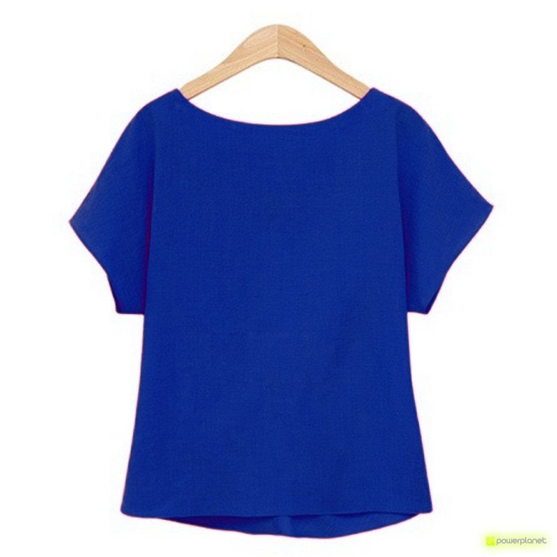 Camiseta Azul Crazy Loop - Ítem2