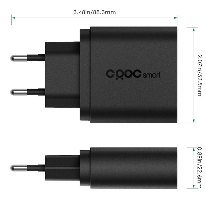 CRDC PA-U28 Cargador 18W USB 2.0 - Ítem2