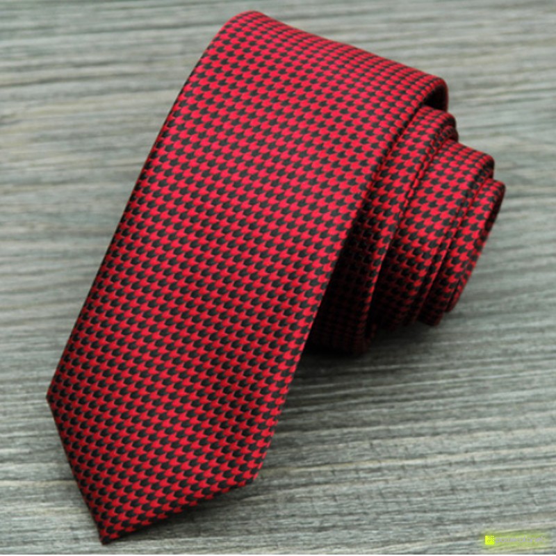 Tie Slim com diseño - Homen
