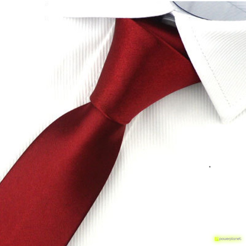 Corbata Slim lisa - Hombre - Ítem1