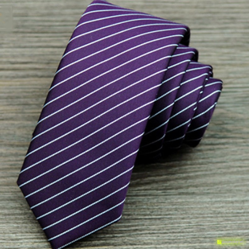 Tie Slim a listras - Homen - Item3