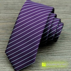 Tie Slim a listras - Homen - Item3
