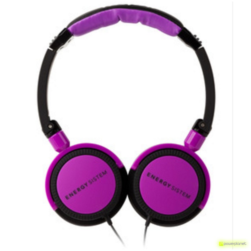 Auscultadores Energy DJ 400 Black Violet - Item1