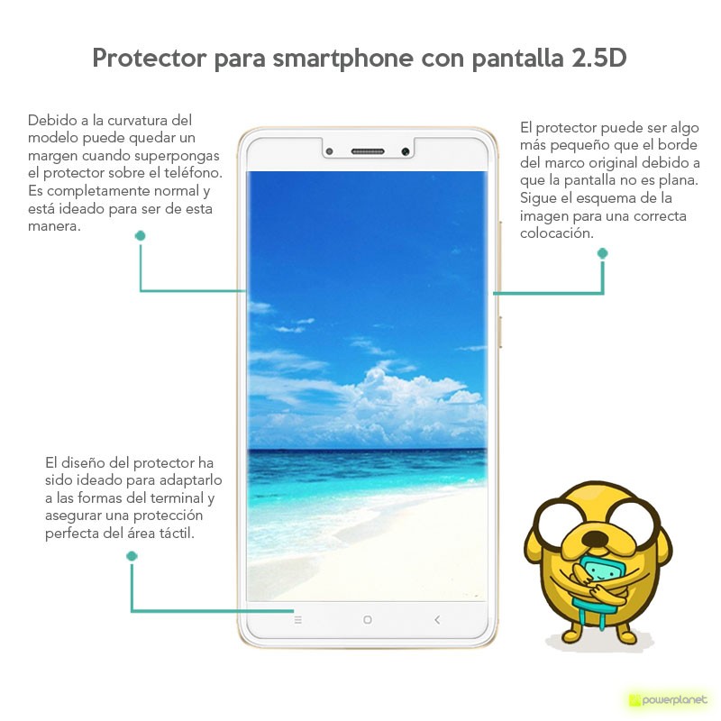 Protector de Vidro Temperado Meizu Pro 6 - Item1